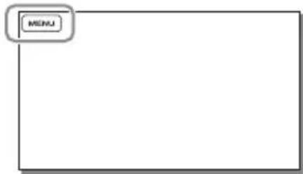 SONY HDRCX400E - Utilizar os menus - 1