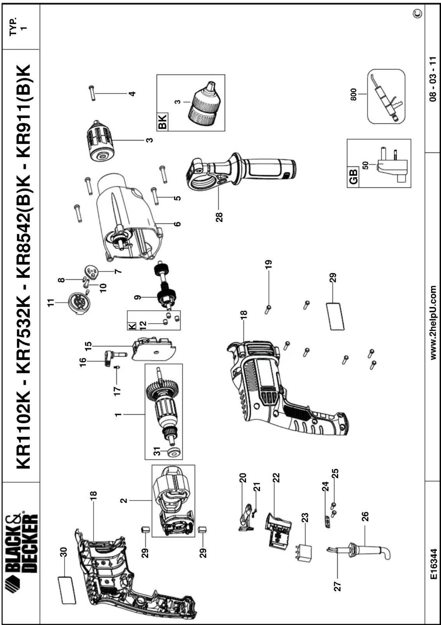BLACK & DECKER KR1102K - Eyyunon - 1