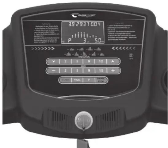 Christopeit TM 550S - User manual of Computer - 1