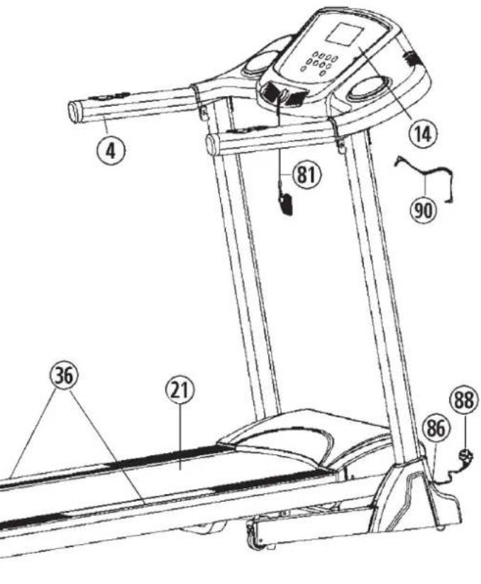 Christopeit TM 550S - Stap 4: Controle en Inbedrijfsname: - 1