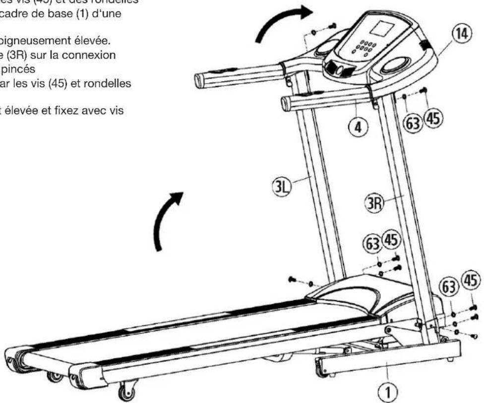 Christopeit TM 550S - Installation du tapis de course - 1