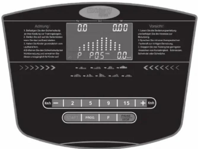 Christopeit TM 300 Black Edition - Description de l'ordinateur - 1