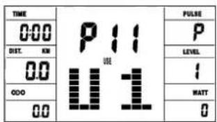Christopeit RS 3 - Manuelles Programm Programm 1 Wellen Programm 2 Tal - 8