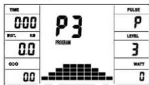 Christopeit RS 3 - Program 3 Zhubnout Program 4 Rampa Program 5 Hora - 1