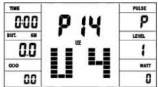 Christopeit RS 3 - Manuelles Programm Programm 1 Wellen Programm 2 Tal - 10
