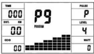 Christopeit RS 3 - Manuelles Programm Programm 1 Wellen Programm 2 Tal - 6