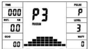 Christopeit RS 3 - DUREE (Time) / WATT: - 1