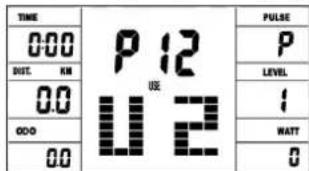 Christopeit RS 3 - PEDAL RESISTANCE: - 13