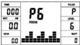 Christopeit RS 3 - Program 6 Interval Program 7 Kardio Program 8 Plośina - 1