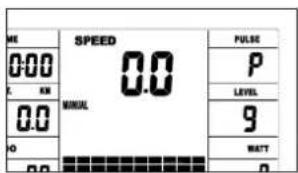 Christopeit RS 3 - PEDAL RESISTANCE: - 1