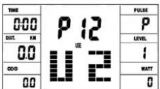 Christopeit RS 3 - Uživatelú Program 12 (U2) - 1