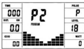 Christopeit RS 3 - Program 19 HRC (95%) Program 20 HRC Program 21 Body Fat - 3