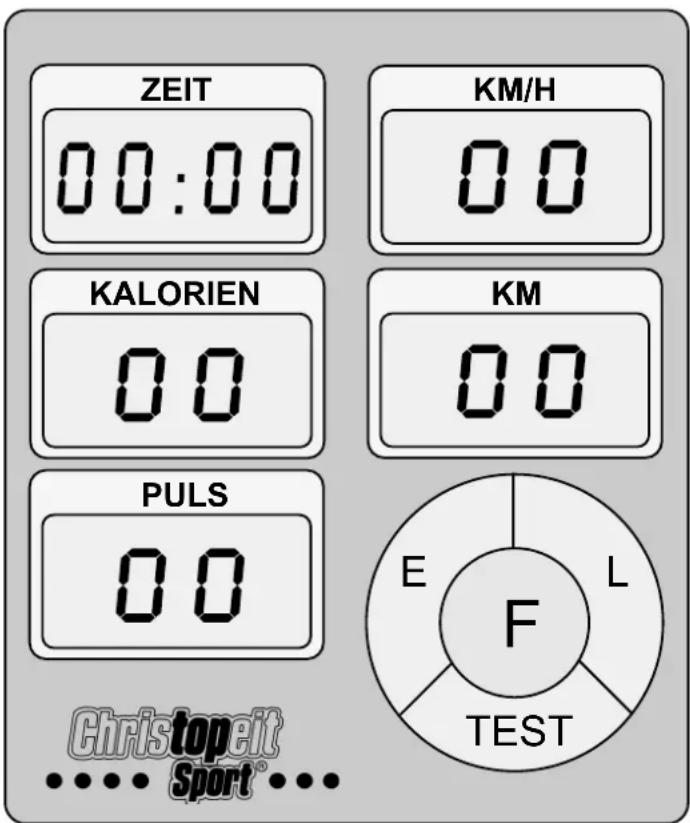 Christopeit LS 3 - "TEST" key: - 1