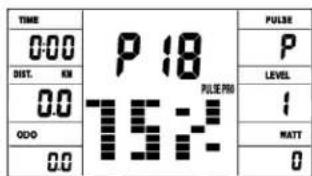 Christopeit CT 3 - Tours/min (RPM) /SPEED (Vitesse): - 9
