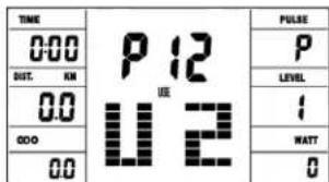 Christopeit CT 3 - Tours/min (RPM) /SPEED (Vitesse): - 3