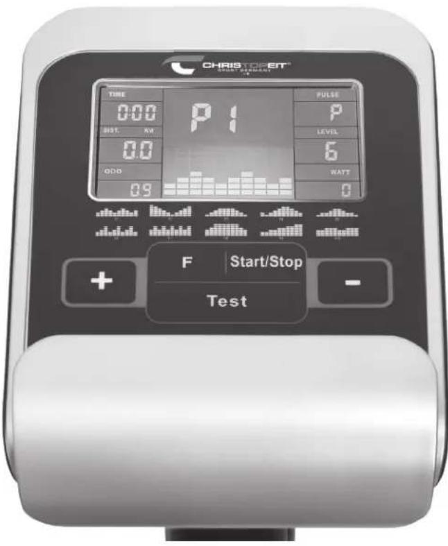 Christopeit CT 3 - COMPUTER ANLEITUNG - 1