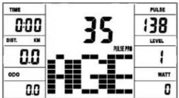 Christopeit CT 3 - Heart Rate Control Programs P17-P20: - 1