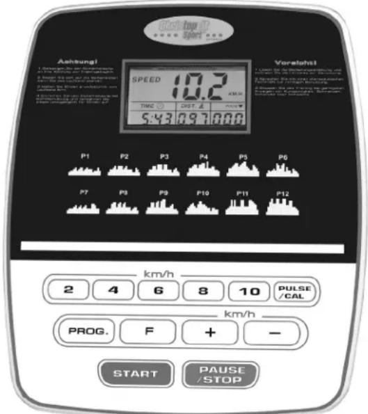 Christopeit CS 300 - Bemerkung: - 5