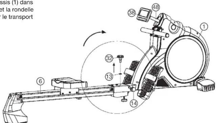 Christopeit Como - Fonction de réduire gain de place. - 2