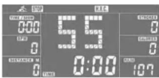 Christopeit Como - 3TN Iporpammbi pa6oTaOT ToIbko B coUeTaHn C nepepaey HmnyIbca OT cOprraembIX mnyIbchbIX pemHe.(HaCToTa 5.0-5,5kHz HeKoDnPOBaHna nepeda). - 1