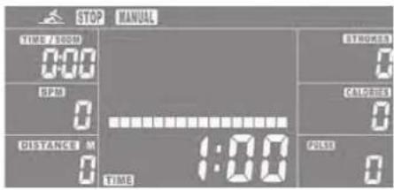 Christopeit Como - Starting exercise immediately (MANUAL) - 2