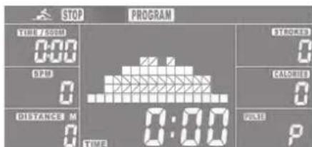 Christopeit Como - Selecting a Program to do training (PROGRAM) - 1