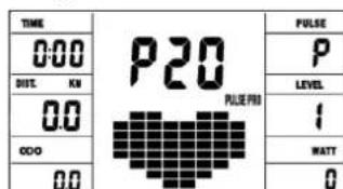 Christopeit BT 4 - Tours/min (RPM) /SPEED (Vitesse): - 18