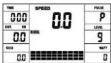Christopeit BT 4 - PEDAL RESISTANCE: - 1