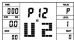Christopeit BT 4 - PEDAL RESISTANCE: - 13