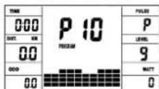 Christopeit BT 4 - PEDAL RESISTANCE: - 11
