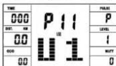 Christopeit BT 4 - PEDAL RESISTANCE: - 12