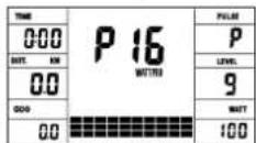 Christopeit BT 4 - PEDAL RESISTANCE: - 17