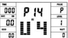 Christopeit BT 4 - PEDAL RESISTANCE: - 15