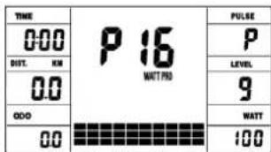 Christopeit BT 4 - Tours/min (RPM) /SPEED (Vitesse): - 14
