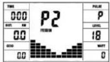 Christopeit BT 4 - PEDAL RESISTANCE: - 3