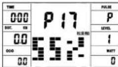 Christopeit BT 4 - PEDAL RESISTANCE: - 18
