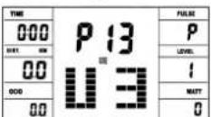 Christopeit BT 4 - PEDAL RESISTANCE: - 14