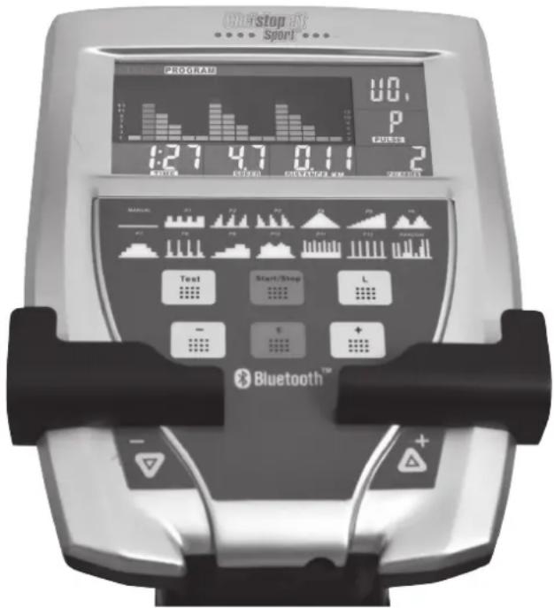 Christopeit BLUE T2 - Guide d'utilisation de l'ordinateur 1504 - 1