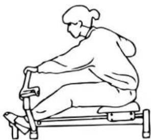 Christopeit Accord - STRÍDAVÉ VESLOVÁNÍ - 1