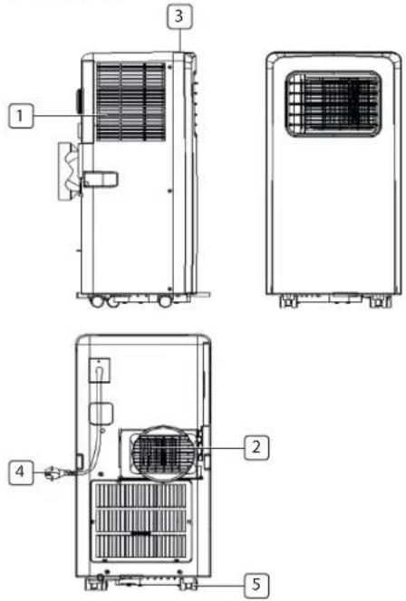 TRISTAR AC5527PR - OPIS DELOV - 1