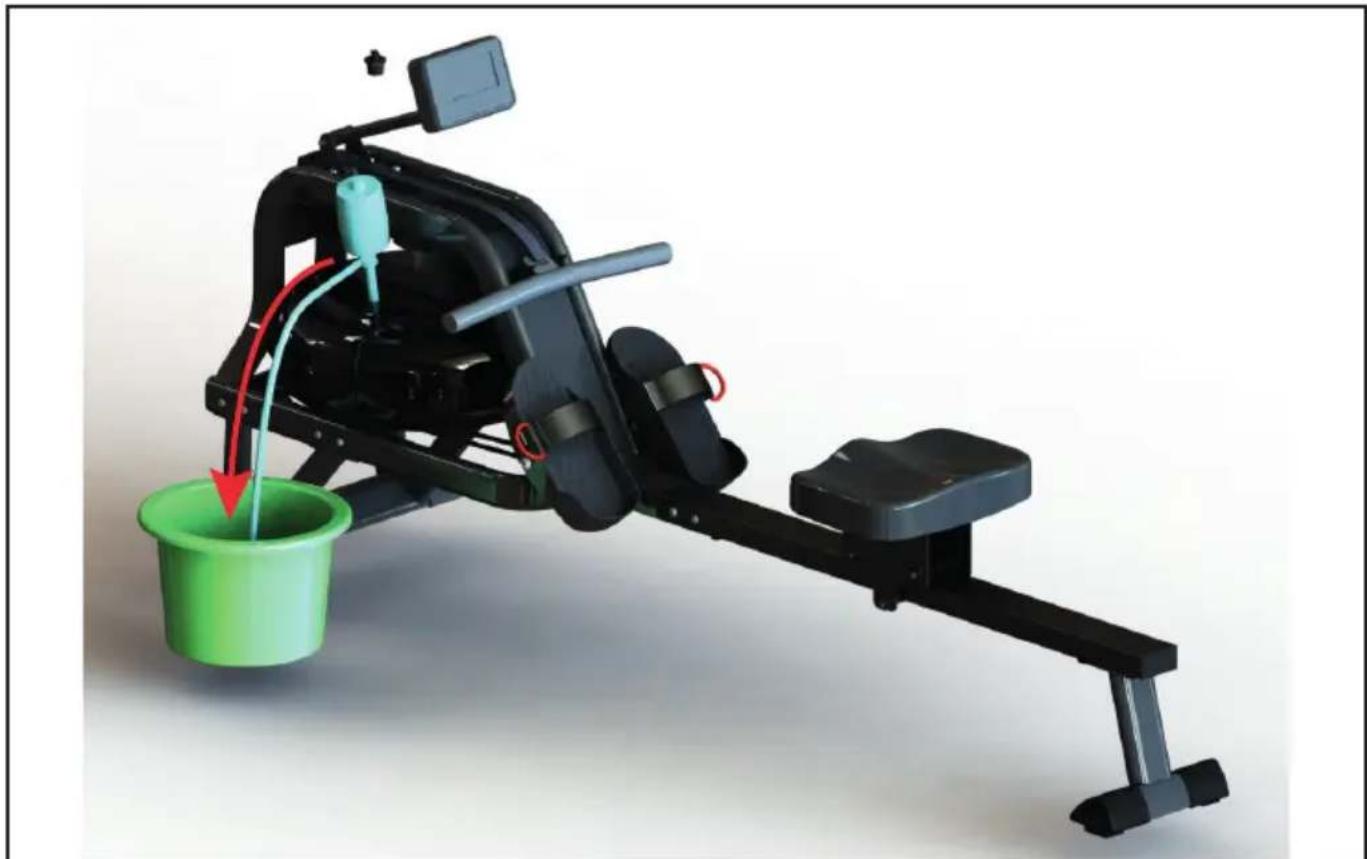 TUNTURI FitRow 70 WTR - E-4 - 1