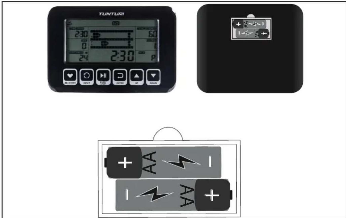 TUNTURI FitRow 70 WTR - E-4 - 3