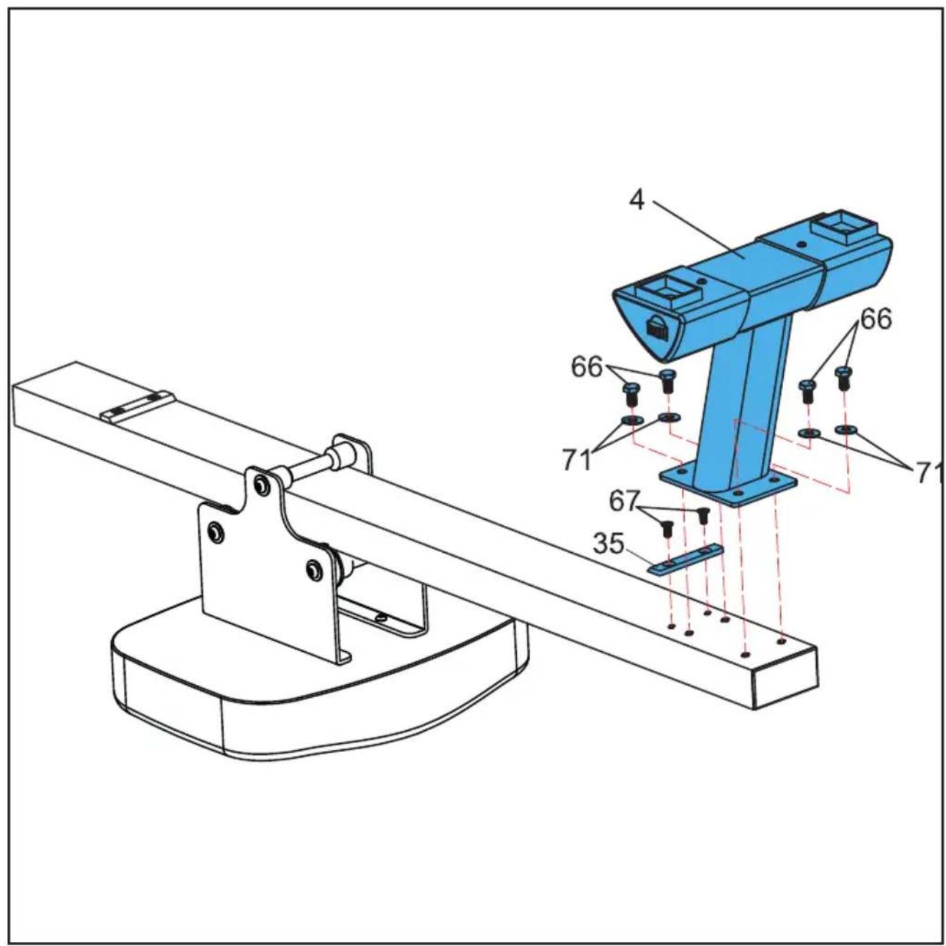 TUNTURI FitRow 70 WTR - D-2 - 1