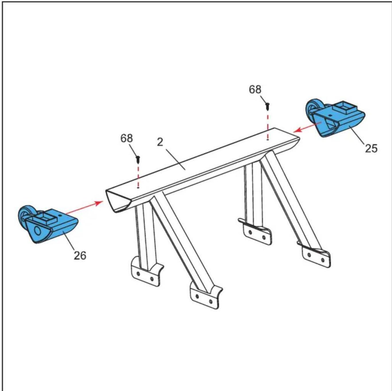 TUNTURI FitRow 70 WTR - D-3 - 1
