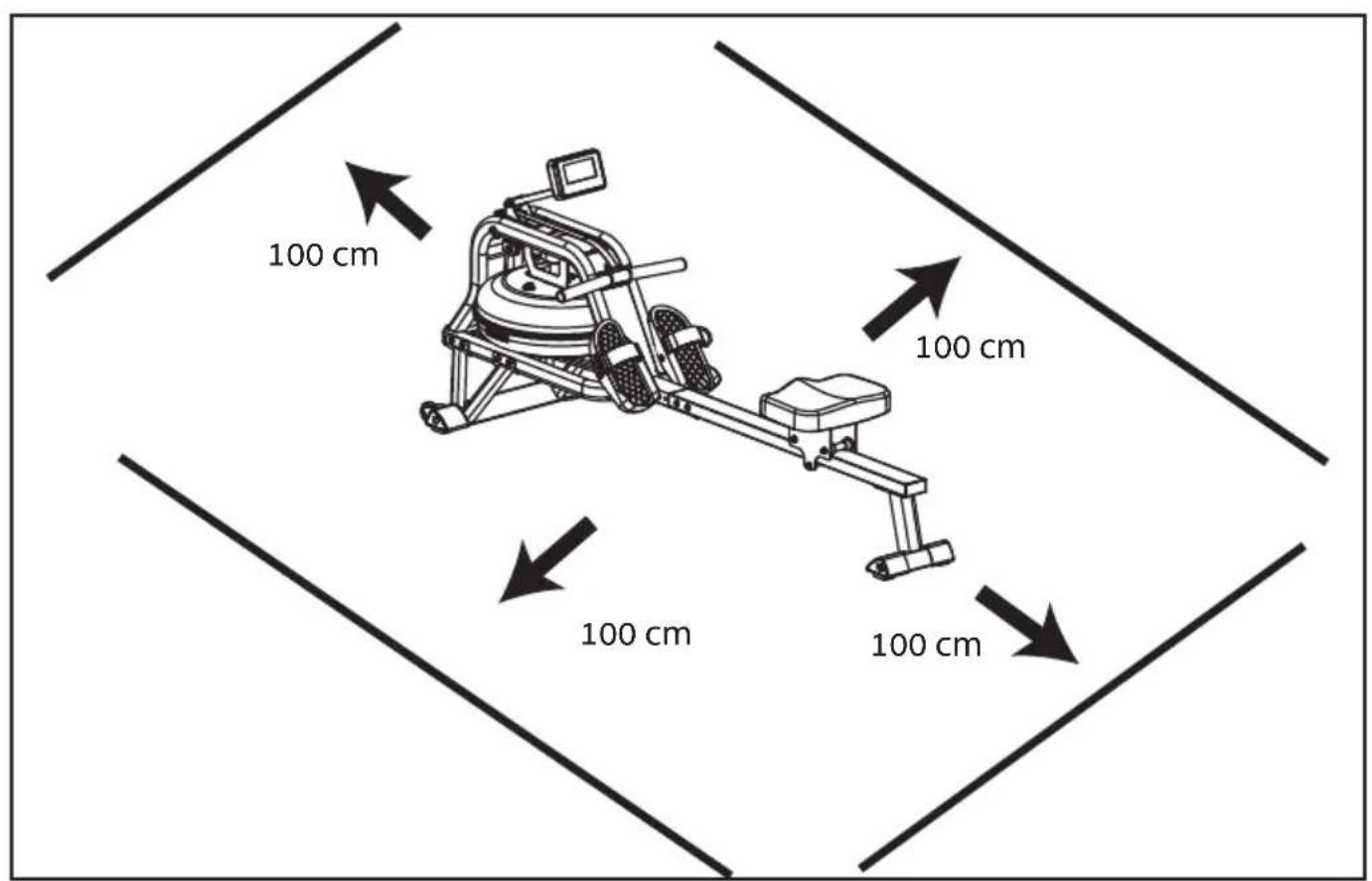 TUNTURI FitRow 70 WTR - Attention, Achtung, Attention, Attentie, Attenzione, Atencion, Giv akt, Huomio - 4