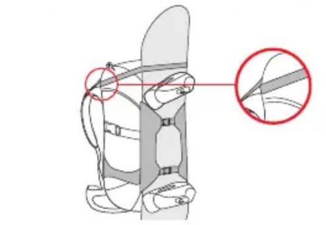 Vaude Rupal 35+ - WINTER FEATURES - SNOWSHOE ATTACHMENT - 1