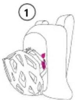 Vaude Roomy 23+3 - PORTE-CASQUES - 4