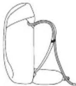 Vaude Roomy 23+3 - SISTEMA DI IDRATAZIONE - 2