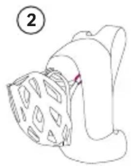 Vaude Bracket 22 - HELMET CARRIERS - 3