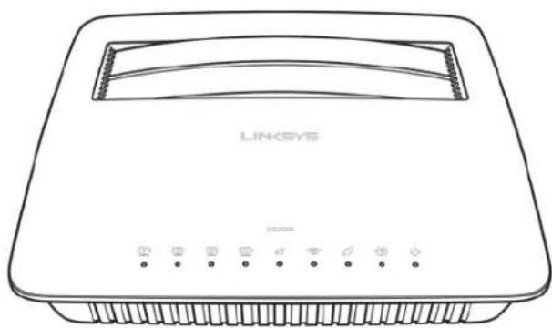 LINKSYS X6200 - Bovenkant - 1